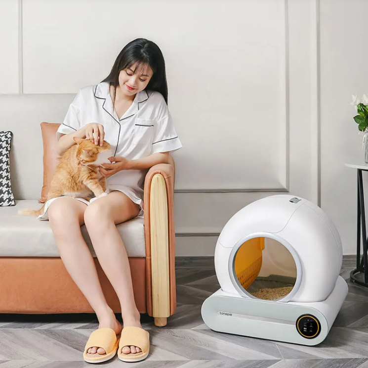 Inteligentná samočistiaca toaleta pre mačky SmartClean (Automatická)