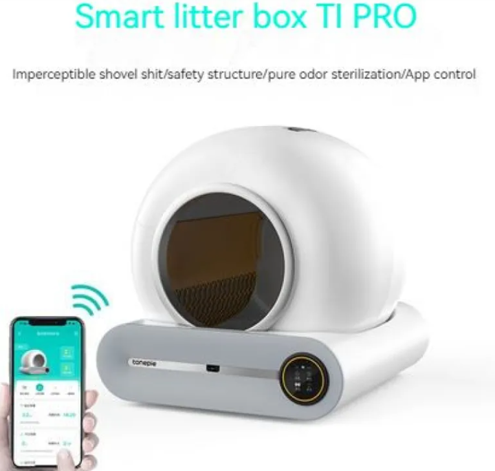 Inteligentná samočistiaca toaleta pre mačky SmartClean (Automatická)